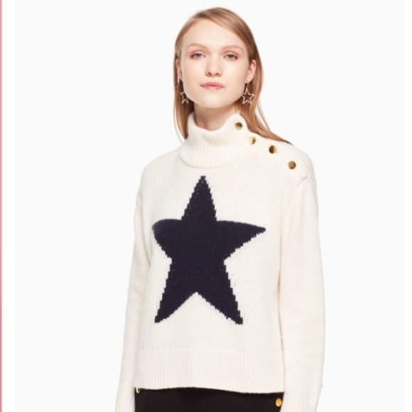 Kate Spade Broome Street Mockneck Sweater - Picture 1 of 8